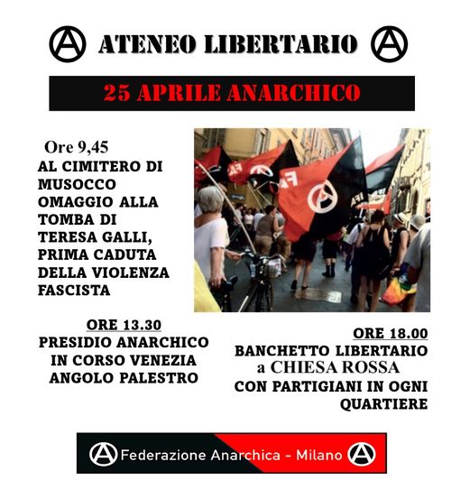 25 aprile anarchico