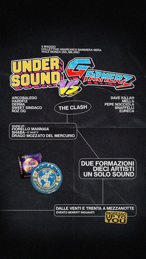 CONCERTO BENEFIT INGUAIATI - UNDERSOUND vs G FARMERZ