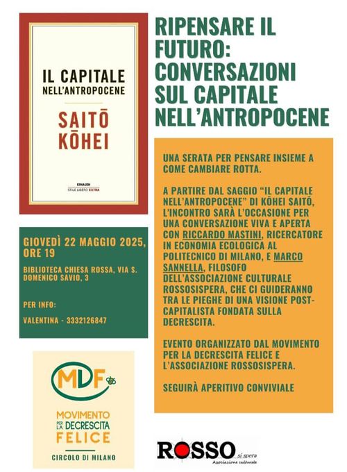 Antropocene, la storia dell'uomo sulla terra e lo stadio contemporaneo dove il capitale distrugge l'una e l'altro!