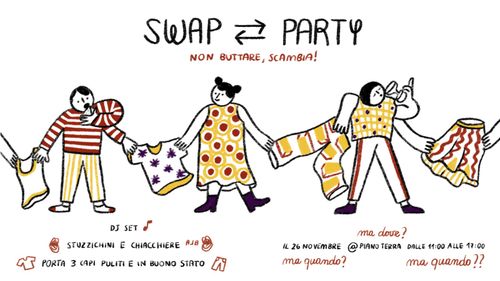 Clothes swap party