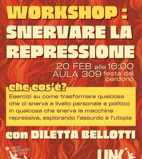 Workshop: Snervare la repressione 