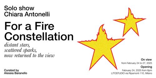 FOR A FIRE CONSTELLATION