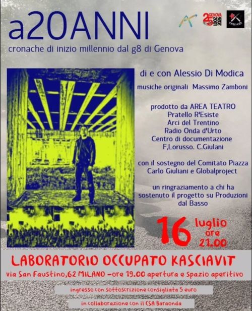 a20 ANNI cronache di inizio millennio dal G8 di Genova
