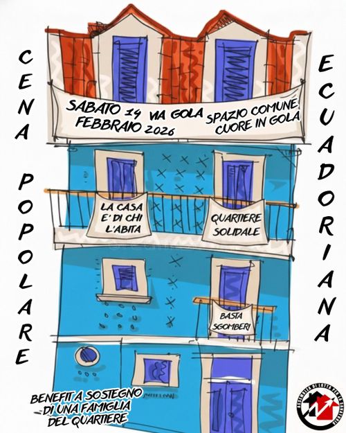 CENA POPOLARE EQUADORIANA @ Cuore in Gola