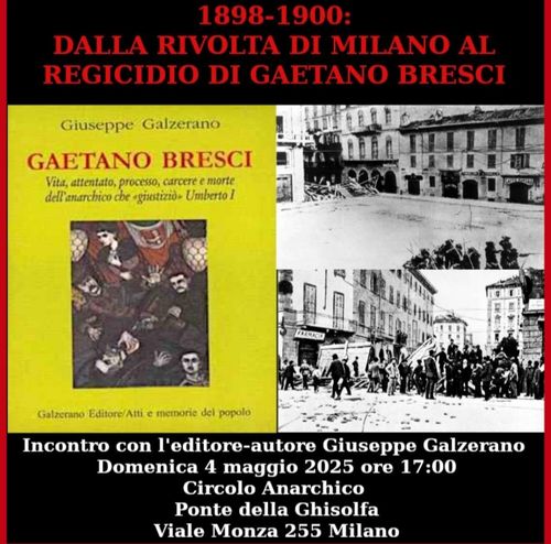 Dalla rivolta di Milano al regicidio di Gaetano Bresci
