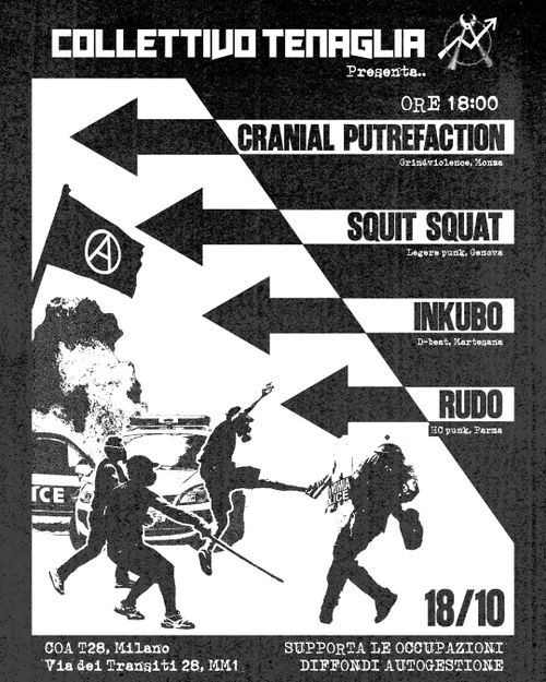 MATINÉE PUNK BENEFIT @ COA T28 