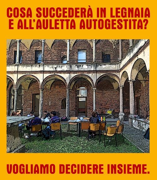 Assemblea pubblica sul probabile sgombero dell‘Auletta Occupata