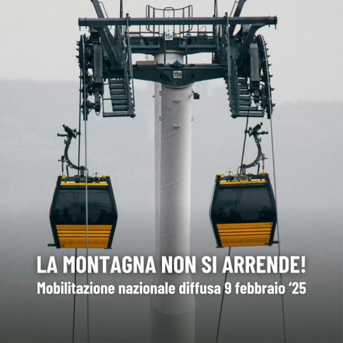 La montagna non si arrende - giornata di mobilitazione