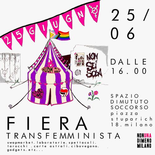 Fiera Transfemminista Non Una Di Meno Milano
