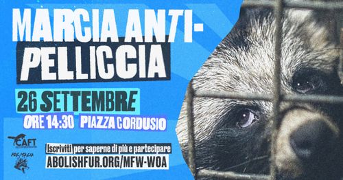 Marcia per abolire la pelliccia contro Milan Fashion Week 2026