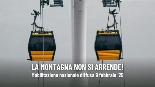 La montagna non si arrende - call organizzativa