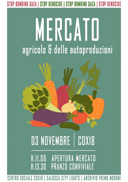 MERCATO AGRICOLO E DELLE AUTOPRODUZIONI