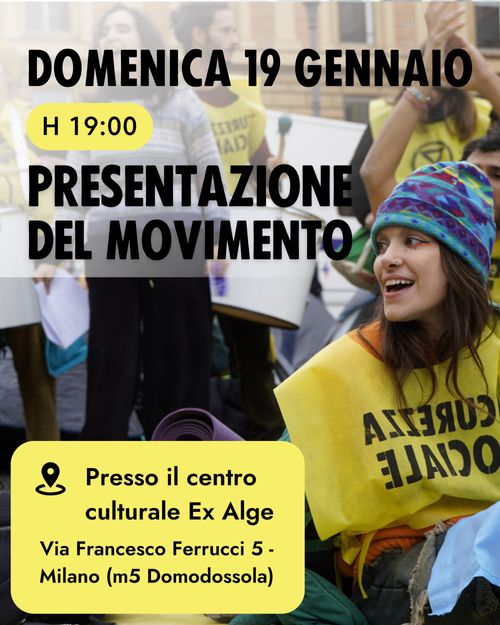 Presentazione di Extinction Rebellion