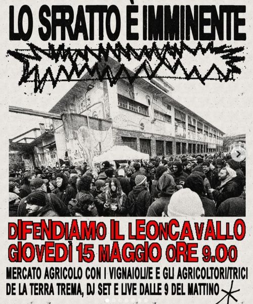 Difendiamo il Leoncavallo dallo sfratto - DJ Set e live dalle 9 del mattino
