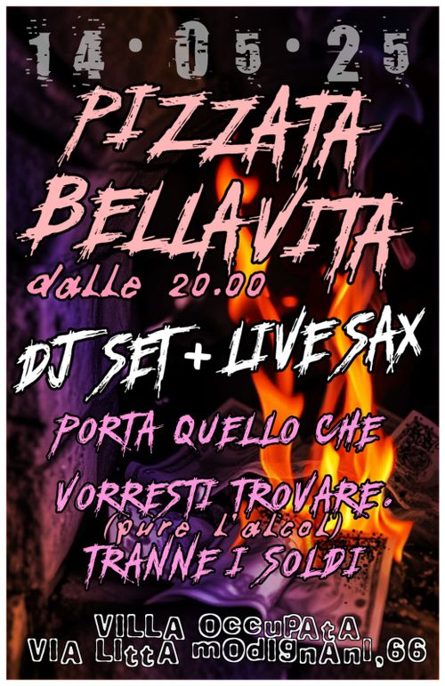 Pizza Bellavita @Villa occupata