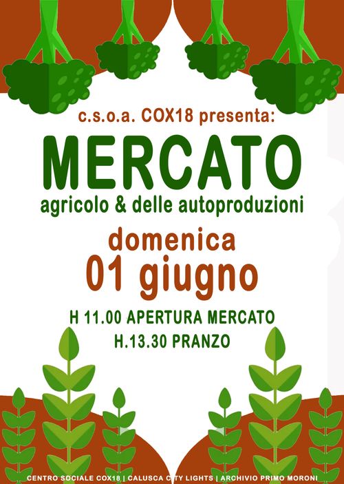 MERCATO AGRICOLO E DELLE AUTOPRODUZIONI