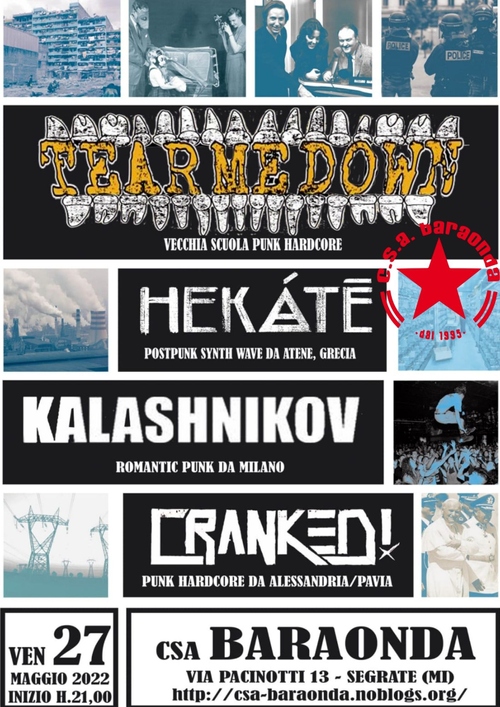 Concerto Tear Me Down + Kalashnikov + Hekate + Cranked