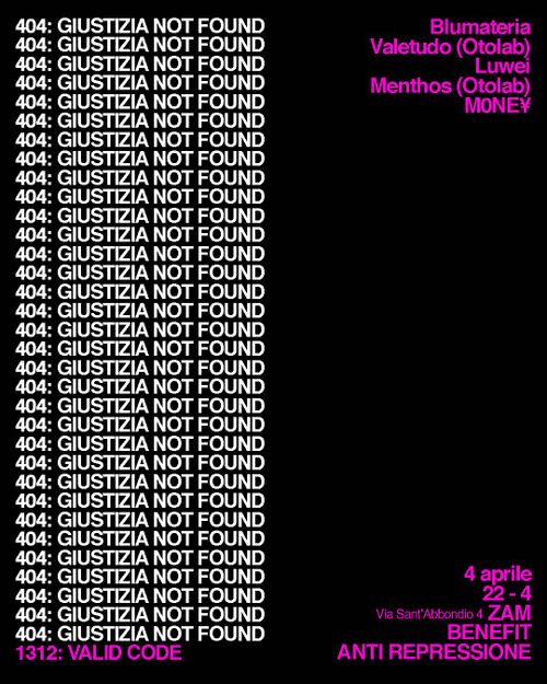 🔊404: Giustizia Not Found | Benefit inguaiatə 🔊