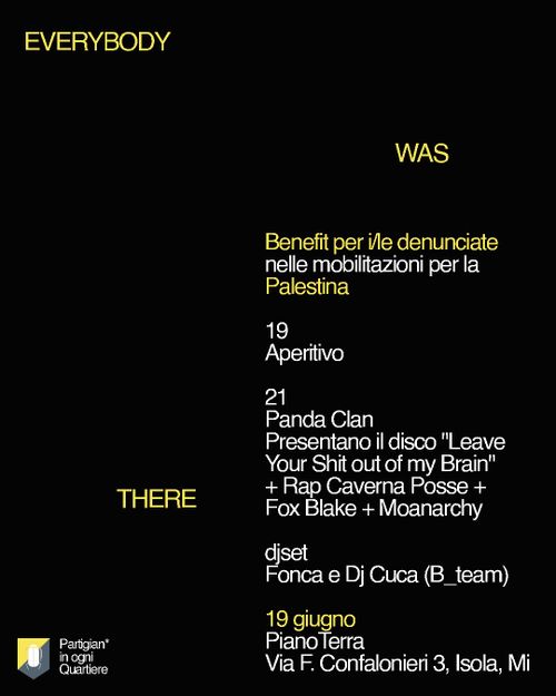 EVERYBODY WAS THERE | Panda Clan release Party
