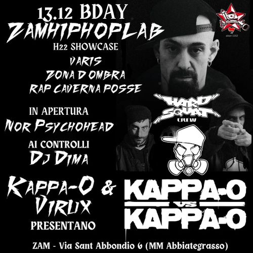 💥 13.12 💥 12th BDay ZHHL 💥 KAPPA-O & VIRUX