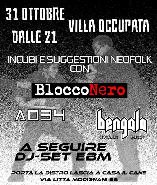 neofolk in villa occupata 