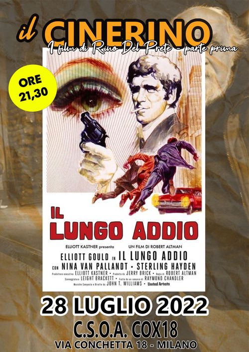 IL CINERINO – I film di Rino del Prete prima parte:  Il lungo addio  (Robert Altman)