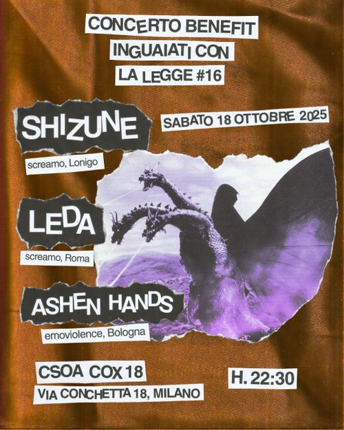 CONCERTO BENEFIT INGUAIATI CON LA LEGGE #16