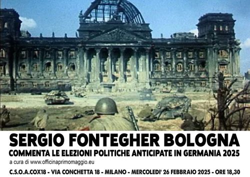 Sergio Fontegher Bologna commenta i risultati delle elezioni politiche anticipate in Germania 2025