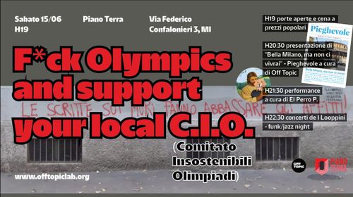 F*ck Olympics and support your local CIO