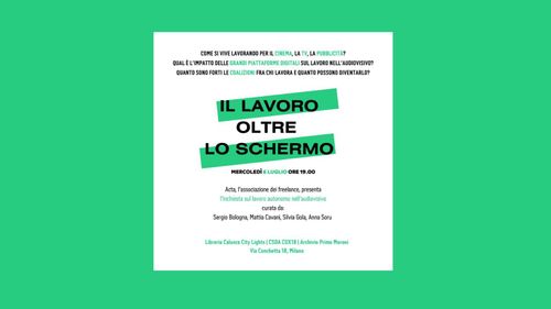 IL LAVORO OLTRE LO SCHERMO