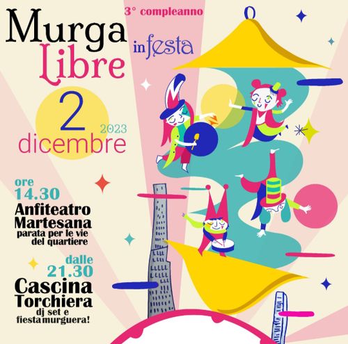 Compleanno della MURGA LIBRE!!!