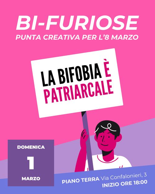 BI-FURIOSE | PUNTA CREATIVA PER L’8 MARZO