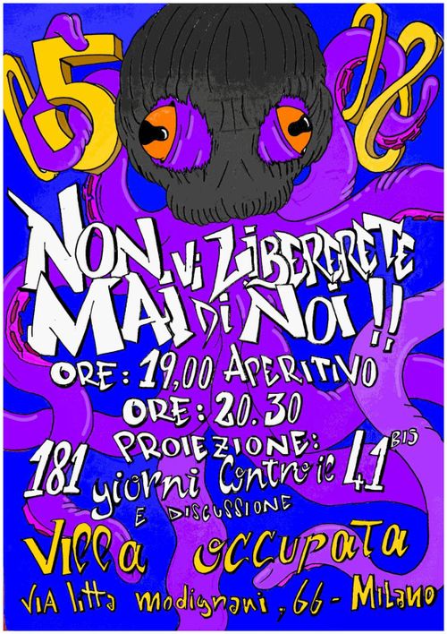 NON VI LIBERERETE MAI DI NOI