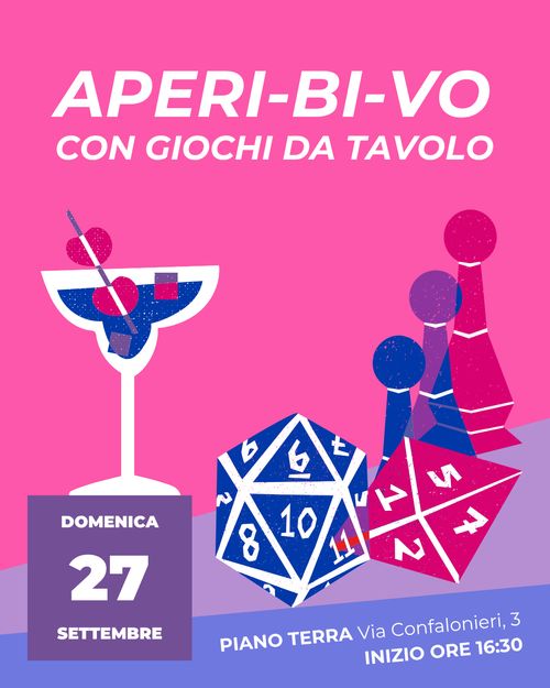 GIOCHI DA TAVOLO + APERI(BI)VO 