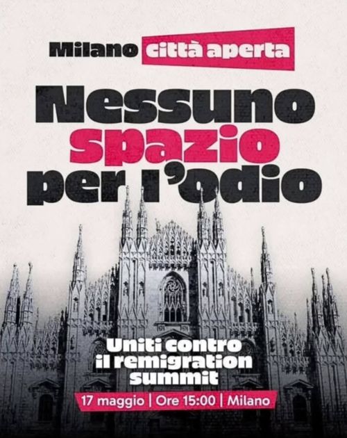 Uniti contro il Remigration Summit