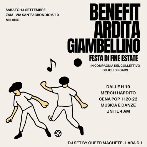 🧡FESTA BENEFIT DI FINE ESTATE - ARDITA GIAMBELLINO 🖤