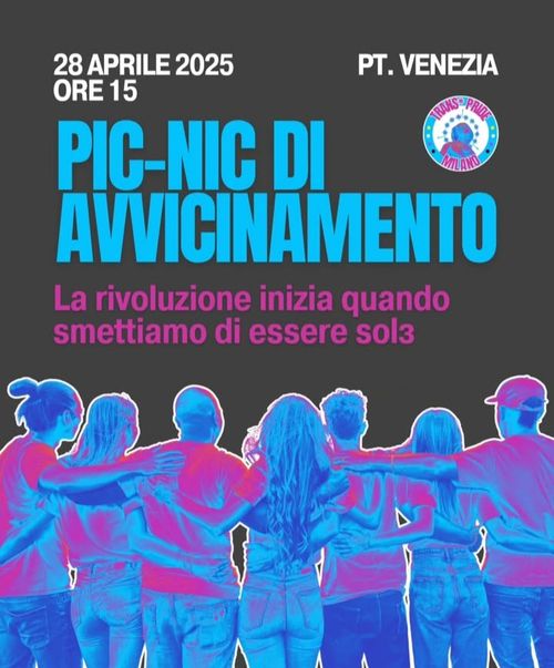 Pic-Nic di avvicinamento al Trans Pride