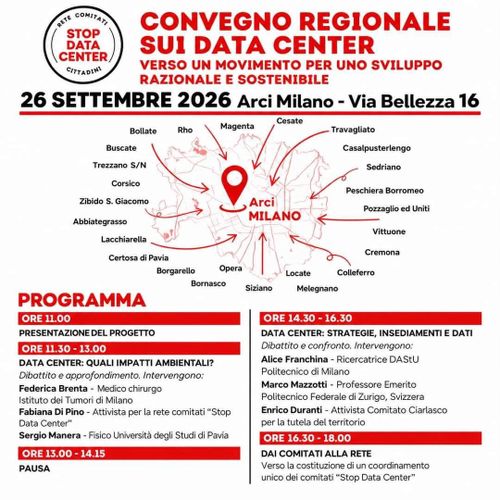 CONVEGNO REGIONALE SUI DATA CENTER
