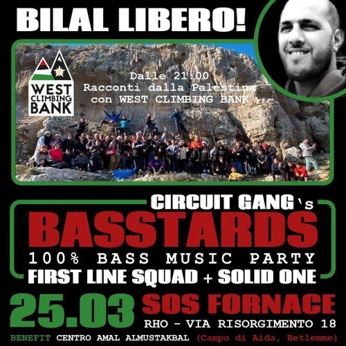 BASStards 100% Bass Music Party / Benefit Palestina