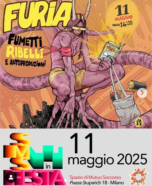 FU.RI.A. FUmetti RIbelli e Autoproduzioni - SMS in festa