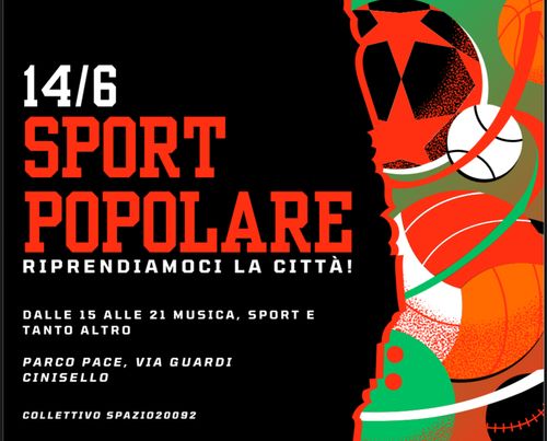 Sport popolare: riprendiamoci la citta!