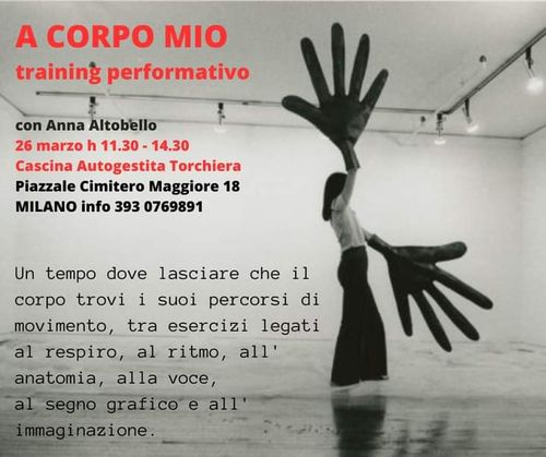 A CORPO MIO training performativo