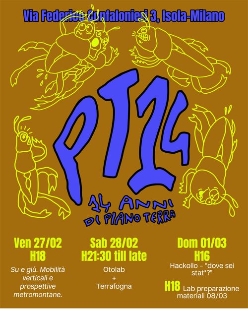 Buon compleanno Piano Terra! PT 14