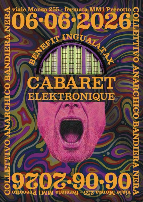 BENEFIT INGUAIATX - CABARET ELEKTRONIQUE