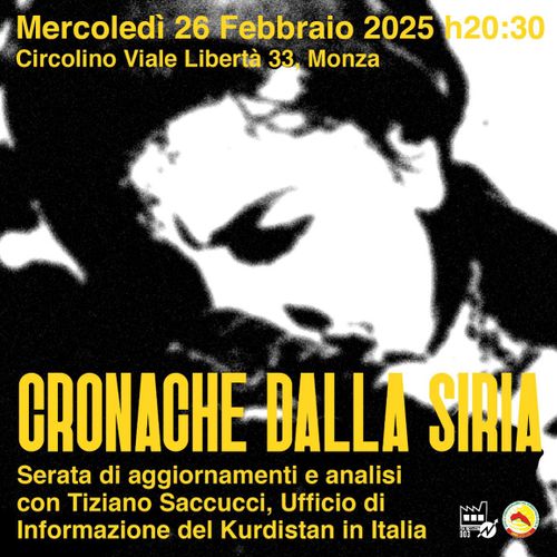 CRONACHE DALLA SIRIA