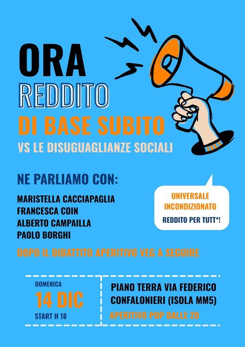 Reddito di Base vs Disuguaglianze Sociali