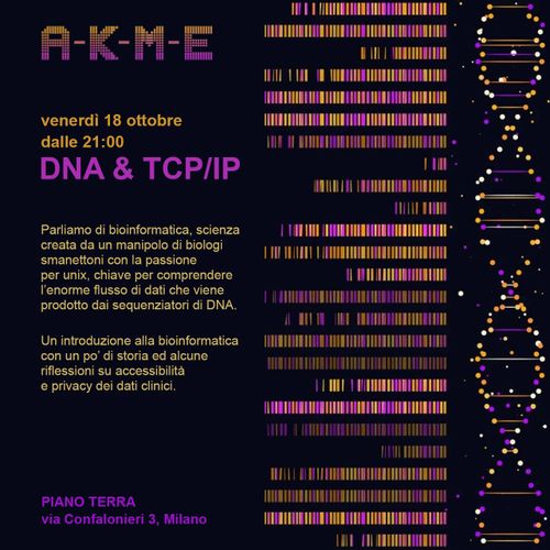 A-K-M-E – DNA & TCP/IP