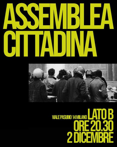 🔴Dalla parte giusta della storia - assemblea pubblica verso il 12 dicembre 🔴