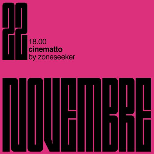 🎦Venerdì 22: cinematto Zoneseeker