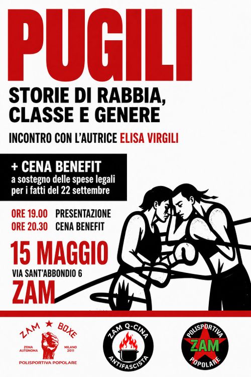 🥊🥊Presentazione di: “PUGILI - STORIE DI RABBIA, CLASSE E GENERE” con Elisa Virgili🥊🥊